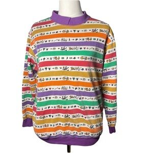 Vintage Beverly Hills Polo Club Script Sweatshirt Women’s Size L 90’s